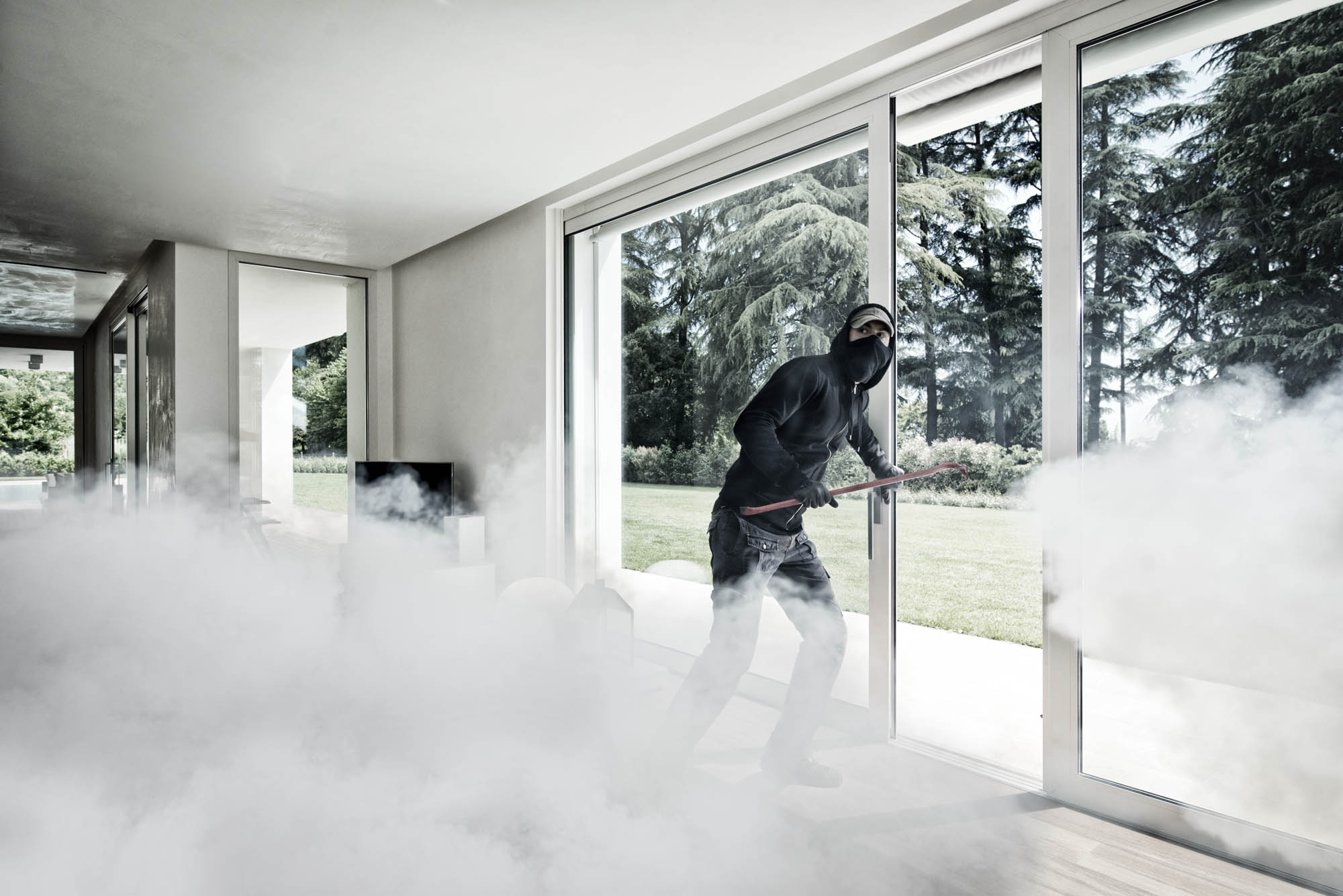 Le brouillard, l'arme fatale contre les intrus